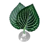 Yiohejy Hamac à Feuilles d'aquarium, hamac de Feuille de Poisson Betta - TAFT à Feuilles au Repos Confortable | Betta Fish Lounger Toys réaliste simule l'habitat Naturel pour Betta Plus sain