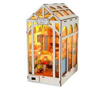 Yiohejy Kit de construction de petite maison, serre-livres, décoration d'intérieur pour chambre robuste, étagère, tiroir, table, salle de classe, bureau, salon, école, bibliothèque, anniversaire, Noël