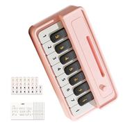 Yiohejy Petit Piano,Éducatif Sensoriel Portable Musical - Jouet Piano De Voyage pour Filles avec Livre De Chansons,pour Maison Voyage Jeu Intérieur Extérieur Cadeau Anniversaire Garçons Filles