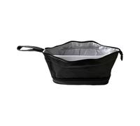 Yiohejy Sac de voyage pour outils de coiffure | Sac de rangement double couche | Organiseur de coiffure portable pour train, vacances, camping, w nd, salon, salle de sport