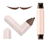 Yiohejy Tampon Ailé pour le Coin de l'Œil,Stylo Maquillage Yeux Femme Double Pointe | Gel Crémeux Gabarit Précis Cosmétique Quotidien pour Débutantes, Mère, Femme