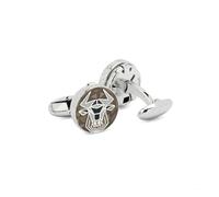 YIORYO Boutons de Manchette for Homme, Classiques, for Mariage, Chemise d'affaires, Argent(Brown_OneSize)