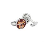YIORYO Boutons de Manchette for Homme, Classiques, for Mariage, Chemise d'affaires, Argent(Burgundy_OneSize)