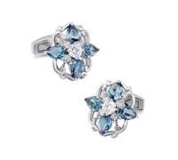 YIORYO Boutons de Manchette for Hommes, Boutons de Manchette en Argent for Chemises habillées et Chemises à Poignets français for Anniversaires de Mariage