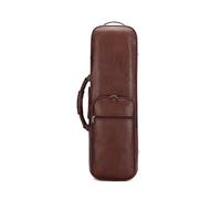YIORYO Étui de voyage pour violon 4/4 (taille complète) | Hygromètre | Bretelles réglables, marron foncé, Taille unique