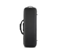 YIORYO Étui pour violon 4/4 avec hygromètre intégré, super léger, portable avec sangles de transport, Noir , Taille unique