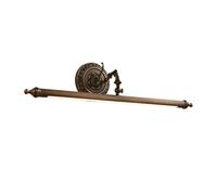 YIORYO Luminaires de Salle de Bain, éclairage de vanité for Salle de Bain, luminaire de vanité LED rétro au-Dessus du Miroir(Antique Copper Color,75cm)