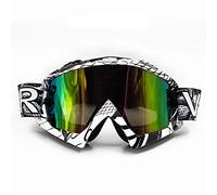 YIOSOA Lunettes de motocross, de motocross, de moto, de sécurité, anti-UV, anti-poussière, coupe-vent, pour hommes, femmes, enfants, adultes - Encre QL036 KG3