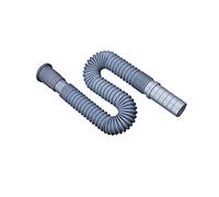 YIOVVOM Tube de vidange simple flexible et extensible en S en plastique universel pour évier de cuisine, salle de bain, lavabo de salle de bain