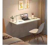 YIPEEMA. TABLE PLIANTE MURALE MINIMALISTE NORDIQUE, BLANC, 60*30*1.6CM.