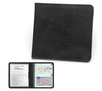 YIPFEN 1 Porte-permis de Conduire ; étui Compact en Cuir PU, Pochette de Protection pour Ranger Les papiers d'immatriculation et Les attestations d'assurance du véhicule.