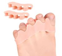 YIPFEN 2 Paires de Séparateurs d'Ortils en Gel SEBS, Correcteurs d'Hallux Valgus et d'Ortils Chevauchement, Doux et Souples, pour Femmes, Hommes, Enfants