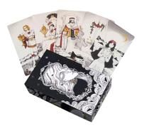 YIPFEN 78 cartes, jeu tarot divinatoire, pour débutants, carte de divination du destin