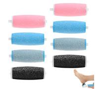 YIPFEN 8 rouleaux de rechange extra-abrasifs pour râpe électrique Scholl Velvet Smooth, kit de soin des pieds compatible pour élimination des callosités
