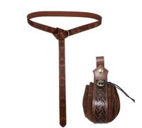 YIPFEN Ceinture Médiévale avec Sac Viking Ceinture Médiéval Médiévale Accessoires Renaissance pour Femmes et Hommes pour LARPs Cosplay Fête