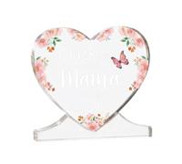 YIPFEN Décoration Maison en Acrylique en Forme de Cœur, Cadeaux Je t'Aime, d'Anniversaire pour Lui et Elle, Cadeaux de Mariage, d'Amour pour Elle, pour Épouse, Anniversaire ou Noël