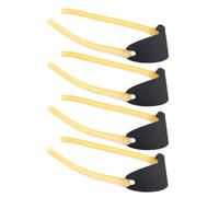 YIPFEN Élastiques Lance-pierre 4 Pcs Caoutchouc - Robuste, Précis & Puissant pour Chasse & Tir Sportif Adulte. Remplacement Durable Bandes Catapulte Outdoor.