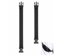 YIPFEN Extension de Sangle Sac - Lot de 2 (Longue + Courte), Boucle 3,8 cm | Rallonge Ceinture Réglable et Résistante pour Sac Banane et Confort Optimal