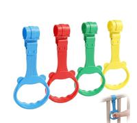 YIPFEN Lot de 4 poignées pour lit bébé, avec poignées amovibles, aide les nourrissons et tout-petits à développer leurs muscles des jambes et à apprendre à se tenir debout