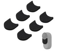 YIPFEN Lot de 6 pare-vent pour microphone, réduction de bruit, anti-vent, en mousse, accessoire de filtre, pare-vent (pour 360 GO 3S)