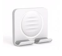 YIPFEN Support tablette double fonction, support téléphone, support mural pour tablette, support de bureau pour téléphone, compatible avec smartphones et tablettes, utilisation murale ou sur table