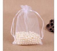 YIPOCH Sacs en Organza 20x30 25x35 30x40 35x50cm, 100 pièces, Sacs à Bonbons et Chocolat pour fête d'anniversaire et de Mariage, Sacs d'emballage pour boîte Cadeau de noël