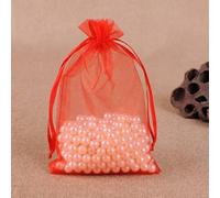 YIPOCH Sacs en Organza 20x30 25x35 30x40 35x50cm, 100 pièces, Sacs à Bonbons et Chocolat pour fête d'anniversaire et de Mariage, Sacs d'emballage pour boîte Cadeau de noël