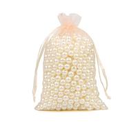 YIPOCH Sacs en Organza 20x30 25x35 30x40 35x50cm, 100 pièces, Sacs à Bonbons et Chocolat pour fête d'anniversaire et de Mariage, Sacs d'emballage pour boîte Cadeau de noël