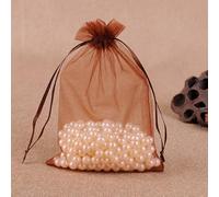 YIPOCH Sacs en Organza 20x30 25x35 30x40 35x50cm, 100 pièces, Sacs à Bonbons et Chocolat pour fête d'anniversaire et de Mariage, Sacs d'emballage pour boîte Cadeau de noël