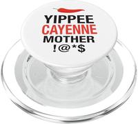 Yippee Cayenne drôle Piment ki-Yay PopSockets PopGrip pour MagSafe