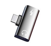 YipuVR Adaptateur C vers 3,5 mm et chargeur 2 en 1, PD 30 W, charge rapide et sûre, conversion audio haute résolution DAC