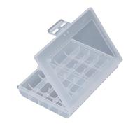 YiQinzcxg 10 grilles AA Battery Case AA Batteries Storage Box Hard Case Cover The Organisateurs Container