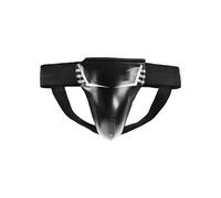 YiQinzcxg Amortissement des chocs Protection profonde pour hommes enfants Boxe Sparring Suspensorium Protection du ventre Bouclier Grappling Équipement Sparring Protection