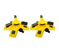 YiQinzcxg Arroseur d'eau de jardin rotatif automatique à 360 ° avec grande couverture de surface - Pulvérisateur d'eau - Répartition de tuyau d'arrosage