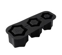 YiQinzcxg Bac à Glaçons Innovant pour Gobelet Isolé 3 Récipients à Chambres Élimination Facile à Démouler Pour Gobelet à Eau Barwares Cuisine Moule à Glace