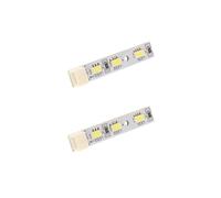 YiQinzcxg Bande LED, lampe de réfrigérateur, économie d'énergie, éclairage de tiroir de congélateur, pièces de rechange, lampe de réfrigérateur étanche, bande lumineuse LED pour réfrigérateur