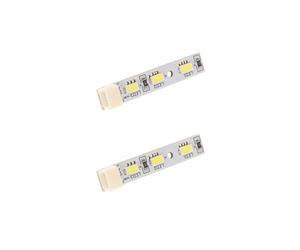 YiQinzcxg Bande LED, lampe de réfrigérateur, économie d'énergie, éclairage de tiroir de congélateur, pièces de rechange, lampe de réfrigérateur étanche, bande lumineuse LED pour réfrigérateur