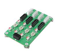 YiQinzcxg Bloc d'alimentation 6/8 broches vers 8 voies 5/12 V Adaptateur multiport de conversion pour SSD 2 5/3 5"