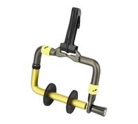 YiQinzcxg Bobine compacte pour ligne de pêche à la mouche avec manchon lumineux et anneaux de coupe Organisateurs pour l'organisation des bas de ligne Rouleau de support antidérapant