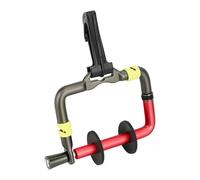 YiQinzcxg Bobine compacte pour ligne de pêche à la mouche avec manchon lumineux et anneaux de coupe Organisateurs pour l'organisation des bas de ligne Rouleau de support antidérapant