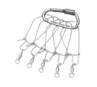 YiQinzcxg Boucle de pêche portable 10/5 boucles de pêche Boucle de pêche Live Poisson Serrures Ceinture Tackle Accessoires Live Fish Boucle