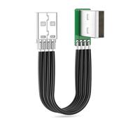 YiQinzcxg Câble d'extension USB type A vers type A 2 USB 2.0 pour radiateur, disque dur Webcom USB A