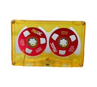 YiQinzcxg Cassette à cadre ouvert à collectionner 45 minutes Double face Clarités sonores de qualité supérieure Projets créatifs Rétro Open Reel Enregistrement