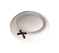 YiQinzcxg Chapeaux artistiques pour jeunes Académies Uniforme Mariage Doux et confortable Fête d'église Arcs Décoration Seau élégant