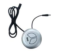 YiQinzcxg Contrôleur électrique de rechange pour moteur allongé - Interrupteur rond à 2 boutons - Avec port USB - Pour chaises d'ascenseur - Mise à niveau du canapé