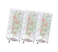 YiQinzcxg Cordon permanent Filet de protection des plantes pour enclos à tomates Arrosage pratique Récolte Réutilisable Filet intérieur