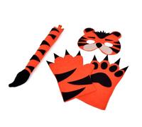 YiQinzcxg Costume d'animal pour enfant, avec gant et arrière, accessoire de costume d'animal pour enfant, Halloween, cosplay, thème accessoires de fête