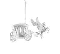 YiQinzcxg Décorations de Vacances Modernes Ornement Suspendu Plastique Incassable pour les fêtes de Noël Décoration 15 x 9 cm Décorations de cadeaux de Noël pour les fêtes à la maison