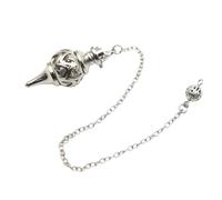 YiQinzcxg Élégant pendule en cuivre pour l'alignement des chakras et les pratiques de guérison spirituelle Instrument de guérison corporelle