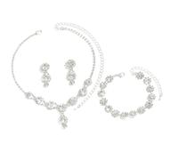 YiQinzcxg Ensemble De Boucles D'oreilles En Collier Et Boucles D'oreilles Pendantes Adaptées Femmes Confortable Mode Ensemble De Bijoux Élégants